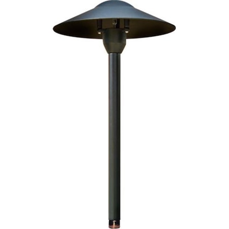 Dabmar Lighting Dabmar Lighting LV214-B Cast Aluminum Path; Walkway and Area Light; Black LV214-B